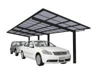 Ximax Aluminium Carport Linea Typ 60 Tandem Schwarz