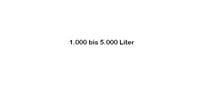 1.000 bis 5.000 Liter