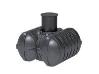 Roth Flachtank - Zisterne Twinbloc Garten-Set 5000 Liter