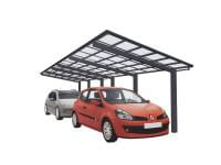 Ximax Aluminium Carport Portoforte Typ 110 Tandem Schwarz