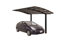 Ximax Aluminium Carport Portoforte Typ 60 Standard Schwarz