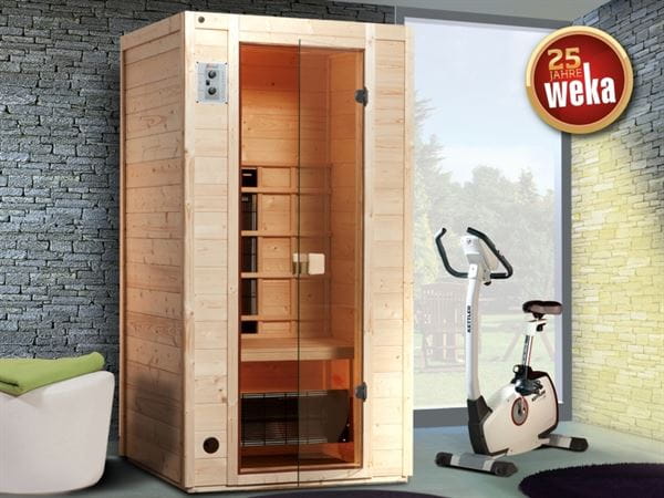 Weka Infrarotkabine Vaala mit Keramikstrahlern Weka Infrarotkabine Vaala mit Keramikstrahlern