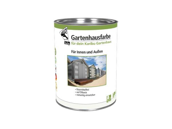 Karibu Farbe terragrau 500 ml RAL 060.40.05