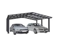 Ximax Aluminium Carport Portoforte Typ 110 M-Ausführung Schwarz