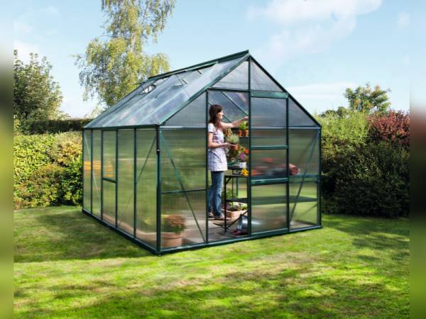 Vitavia Gewächshaus Meridian 1, 8300 HKP 4 mm, smaragd