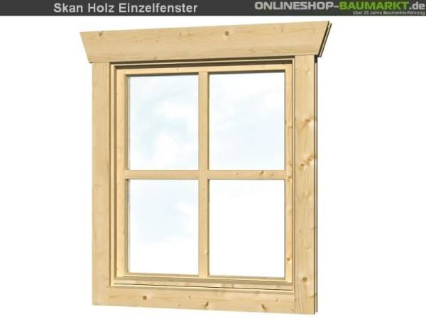 Skan Holz Einzelfenster 28 mm, Anschlag links