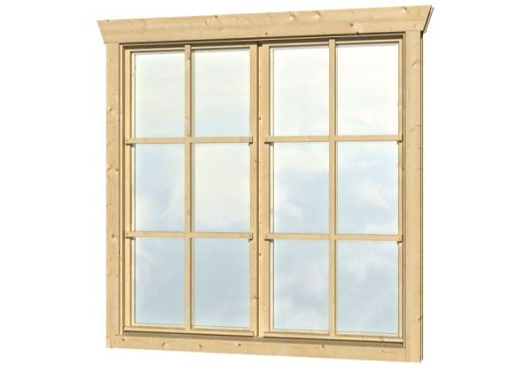 Skan Holz Doppelfenster hoch 45 mm