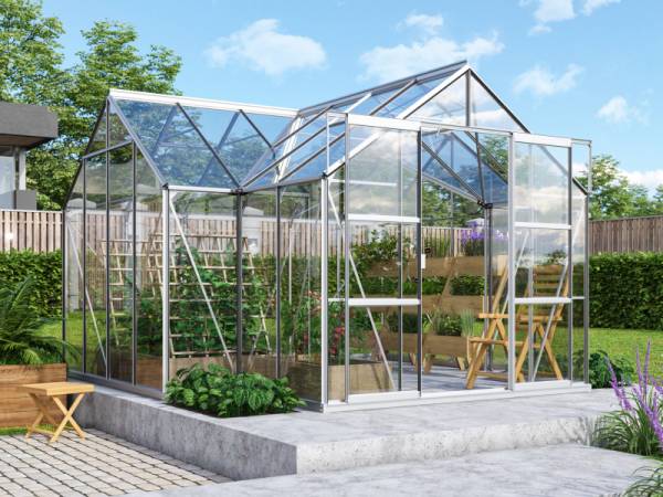 Vitavia Gewächshaus Sirius Orangerie ESG 3 mm Alu Vitavia Gewächshaus Sirius Orangerie ESG 3 mm Alu