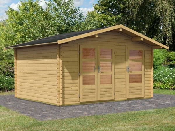 Karibu Woodfeeling Gartenhaus Radur 1 28 mm 2-Raum-Haus Karibu Woodfeeling Gartenhaus Radur 1 28 mm 2-Raum-Haus