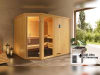 Weka Sauna Varberg Gr. 4 inkl. 7,5 kW BioS