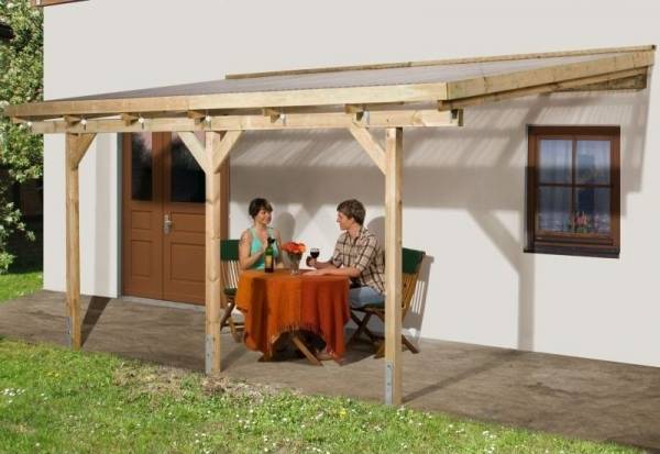 Weka Terrassenüberdachung 671 Größe 2 kdi Weka Terrassenüberdachung 671 Größe 2 kdi
