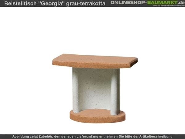 Buschbeck Beistelltisch Georgia grau / terra Buschbeck Beistelltisch Georgia grau / terra