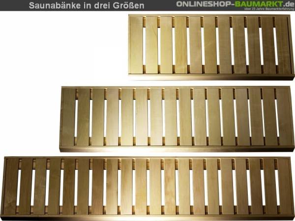 Karibu Sauna Bank Größe 3 Karibu Sauna Bank Größe 3