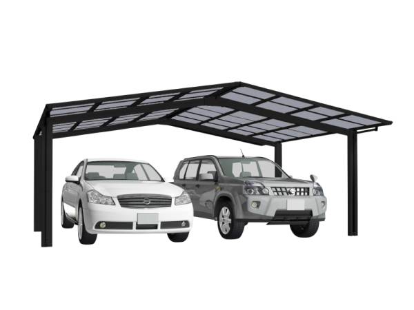 Ximax Aluminium Carport Linea Typ 80 M-Ausführung Schwarz