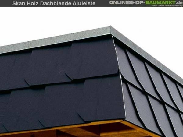 Skan Holz Carport Spreewald 585 x 741 cm mit schwarzer Blende