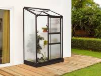 Vitavia Gewächshaus Ida 900 HKP 4 mm, Schwarz