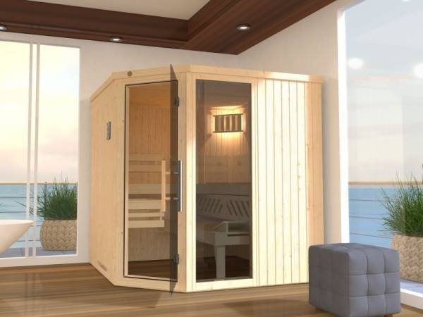 Weka Elementsauna Varberg 3 GTF Sparset 7,5 kW Bioofen Weka Elementsauna Varberg 3 GTF Sparset 7,5 kW Bioofen