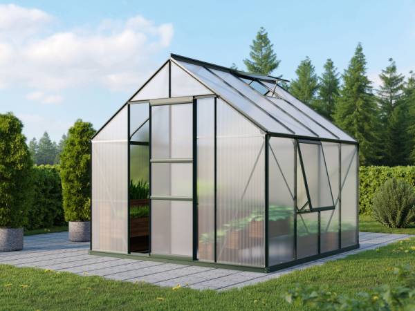 Vitavia Gewächshaus Meridian 1, 6700 HKP 4 mm, smaragd