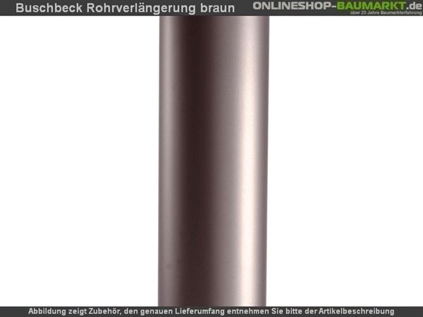 Buschbeck Rohrverlängerung braun metallic Buschbeck Rohrverlängerung braun metallic