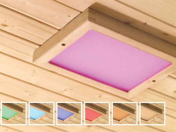 Karibu LED Farblicht Größe 2 inkl. Fernbedienung Karibu LED Farblicht Größe 2 inkl. Fernbedienung