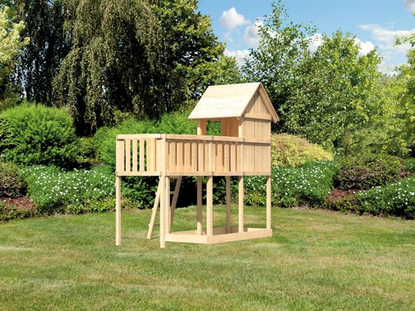 Akubi Stelzenhaus Frieda + Anbauplattform XL