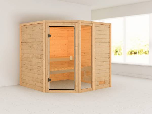 Karibu Woodfeeling Sauna Tabea 38 mm Karibu Woodfeeling Sauna Tabea 38 mm