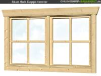 Skan Holz Doppelfenster 28 mm