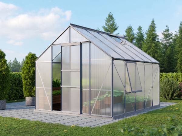 Vitavia Gewächshaus Meridian 1, 8300 HKP 4 mm Alu