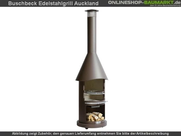 Buschbeck Edelstahlgrill Auckland braun-metallic Buschbeck Edelstahlgrill Auckland braun-metallic