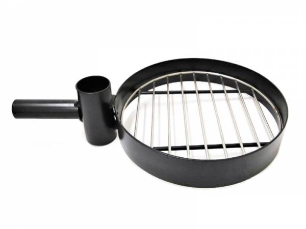 Kleiner Grillhalter mit kurzem Arm für eine Wolff Finnhaus Grillkota Kleiner Grillhalter mit kurzem Arm für eine Wolff Finnhaus Grillkota
