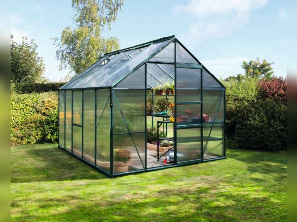 Vitavia Gewächshaus Meridian 1, 8300 HKP 6 mm, smaragd