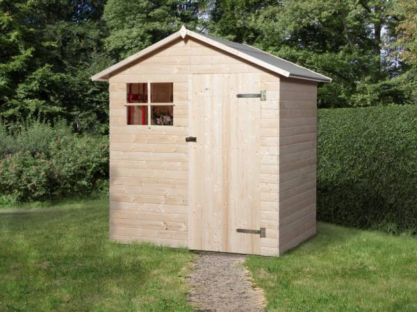 Weka Gerätehaus 345 Gr. 2 mit Satteldach und Einzeltür Weka Gerätehaus 345 Gr. 2 mit Satteldach und Einzeltür