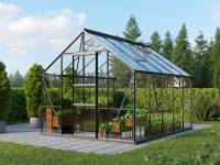 Vitavia Gewächshaus Meridian 1, 8300 ESG 3mm , schwarz