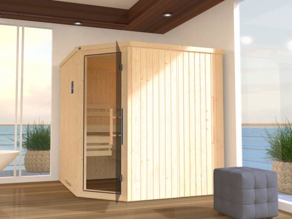 Weka Elementsauna Varberg 3 GT Sparset 7,5 kW Ofen Weka Elementsauna Varberg 3 GT Sparset 7,5 kW Ofen