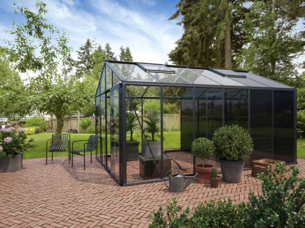 Bloomcabin Gewächshaus Klassik 13 inkl. mittlerem Stauraum