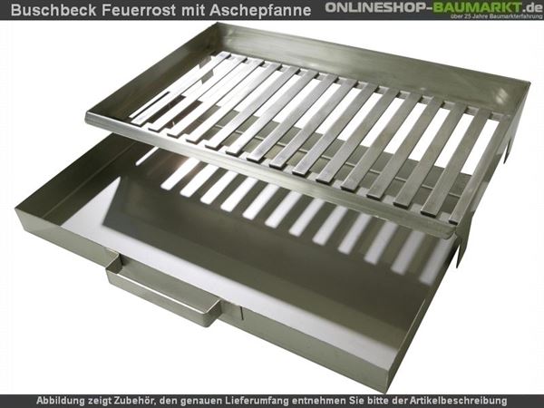 Buschbeck Feuerrost mit Aschepfanne Buschbeck Feuerrost mit Aschepfanne