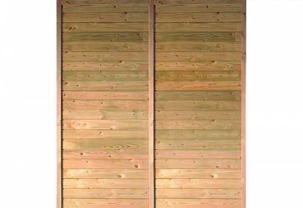 Karibu Seitenwand für Einzel- / Doppel-Carport kdi Karibu Seitenwand für Einzel- / Doppel-Carport kdi