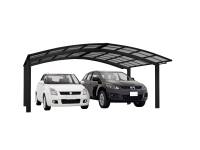 Ximax Aluminium Carport Portoforte Typ 60 M-Ausführung Schwarz