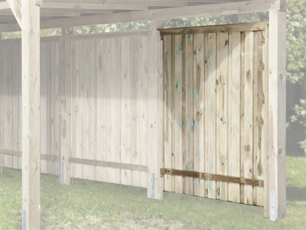 Weka Seitenwand 20 mm KDI für Carport Weka Seitenwand 20 mm KDI für Carport