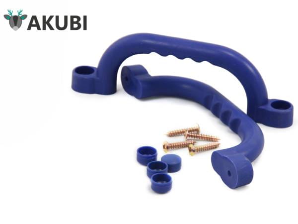 Akubi Spielhaus Mini Sparset mit blauer Rutsche