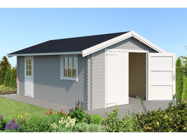 Outdoor Garage Yarik 540 lichtgrau