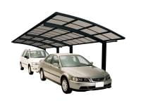 Ximax Aluminium Carport Portoforte Typ 80 Tandem Schwarz