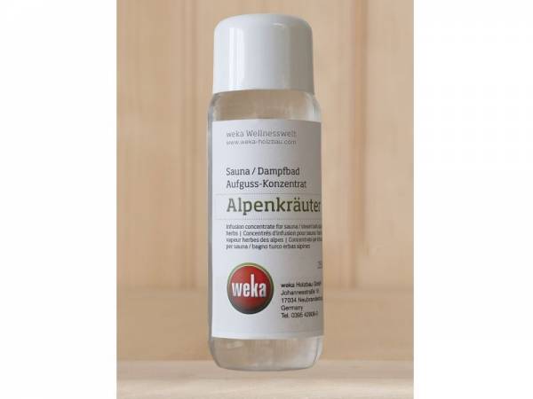 Weka Sauna/Dampfbad Aufguss-Konzentrat Alpenkräuter Weka Sauna/Dampfbad Aufguss-Konzentrat Alpenkräuter