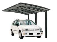 Ximax Aluminium Carport Portoforte Typ 110 Standard Schwarz