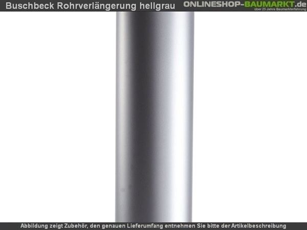 Buschbeck Rohrverlängerung hellgrau Buschbeck Rohrverlängerung hellgrau