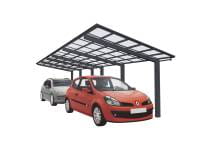 Ximax Aluminium Carport Linea Typ 110 Tandem Schwarz