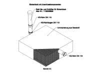 Roth Sickerschacht 600 Liter, einbaufertig