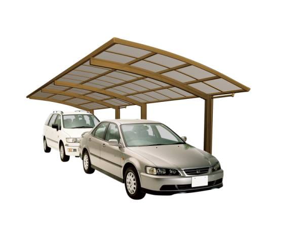 Ximax Aluminium Carport Portoforte Typ 80 Tandem Bronze