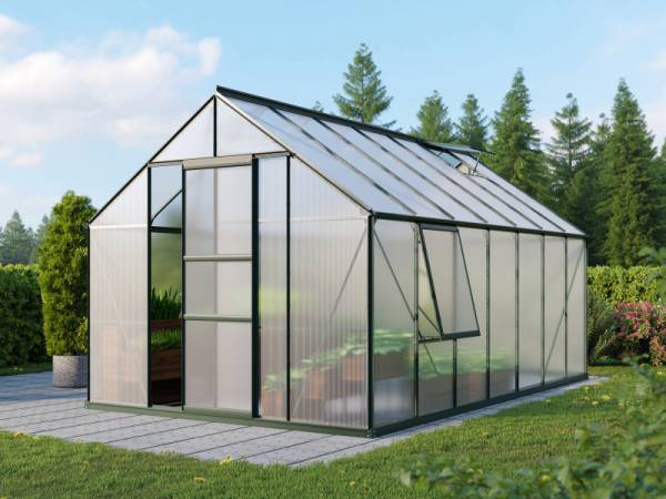 Vitavia Gewächshaus Meridian 1, 11500 HKP 4 mm, smaragd