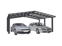 Ximax Aluminium Carport Linea Typ 110 M-Ausführung Schwarz